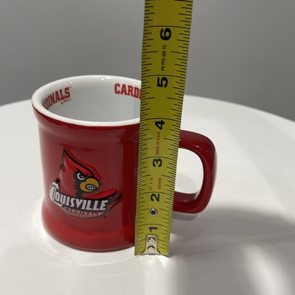 University of Louisville Cardinals Logo Football Coffee Mug Cup - Picture 11 of 13